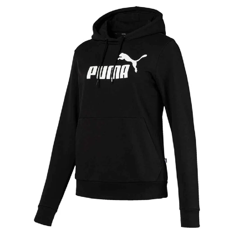 hoodie with feudal Japan theme-Puma - Women's Essentials Logo Hoodie (851797 01)