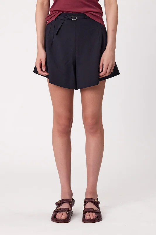 minimalist black shorts -ARLO SHORTS - ECLIPSE