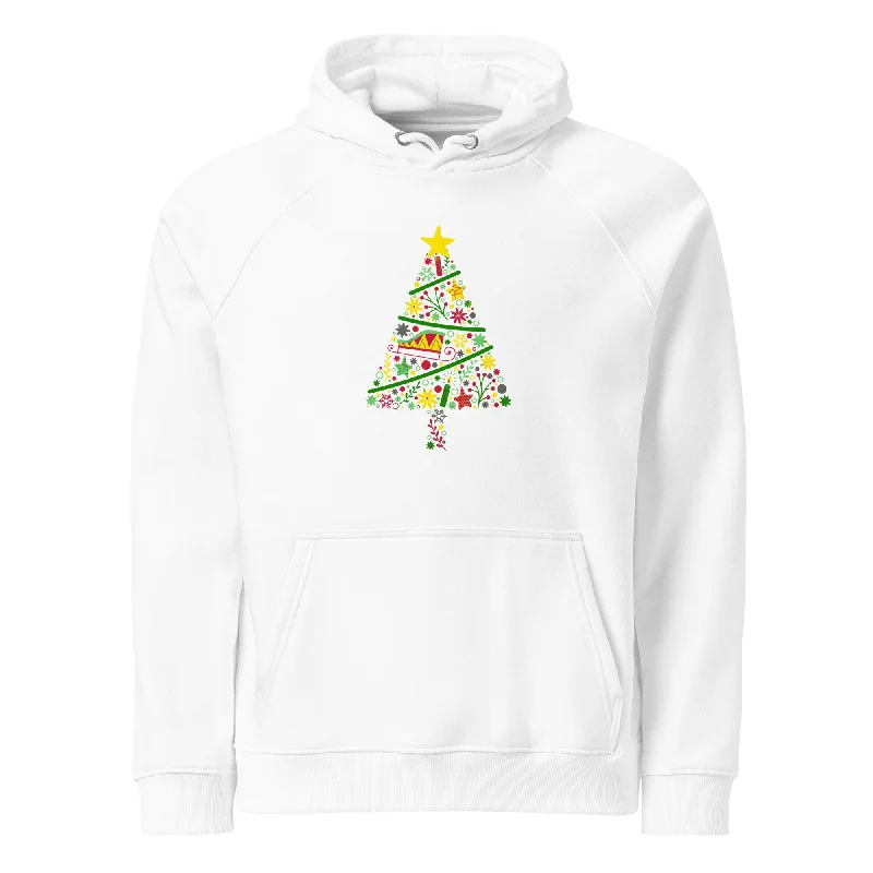 limited edition hoodie-Christmas Tree Graphics Women Hoodie