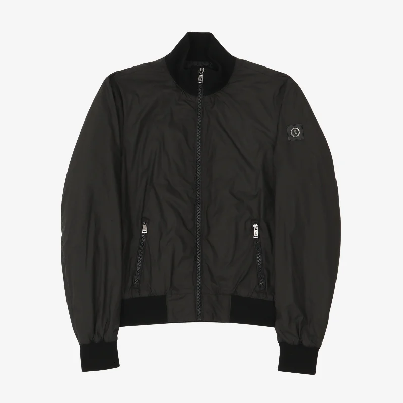 jacket for mild evenings -Purple Label Bomber Jacket