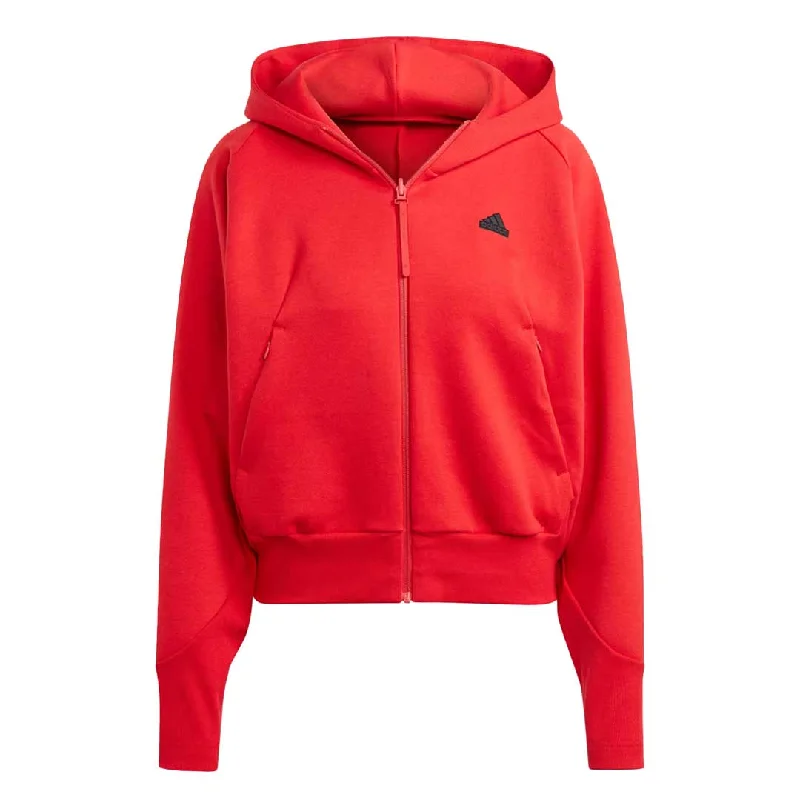 lucky charm hoodie-adidas - Women's Z.N.E. Full-Zip Hoodie (IN5130)