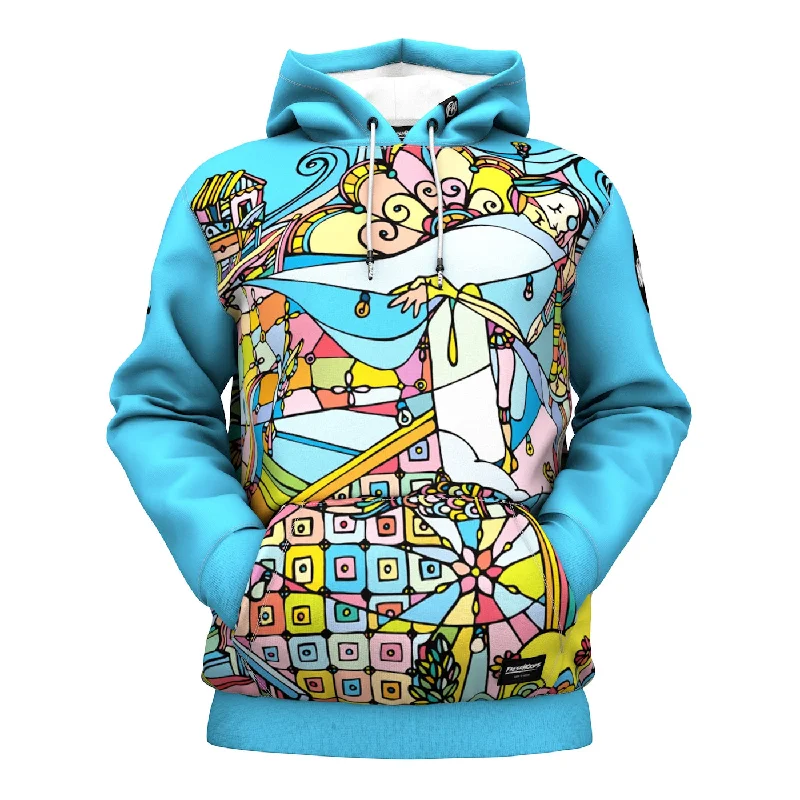 fluffy hoodie-Wonderland Hoodie