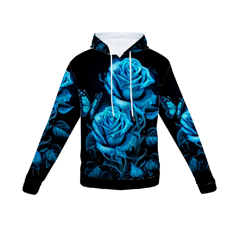 holiday themed hoodie-Customizable Unisex All Over Print Plush Hoodies with Pockets