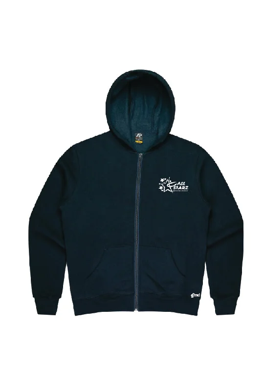 soft touch hoodie-ASGD Full Zip Hoodie