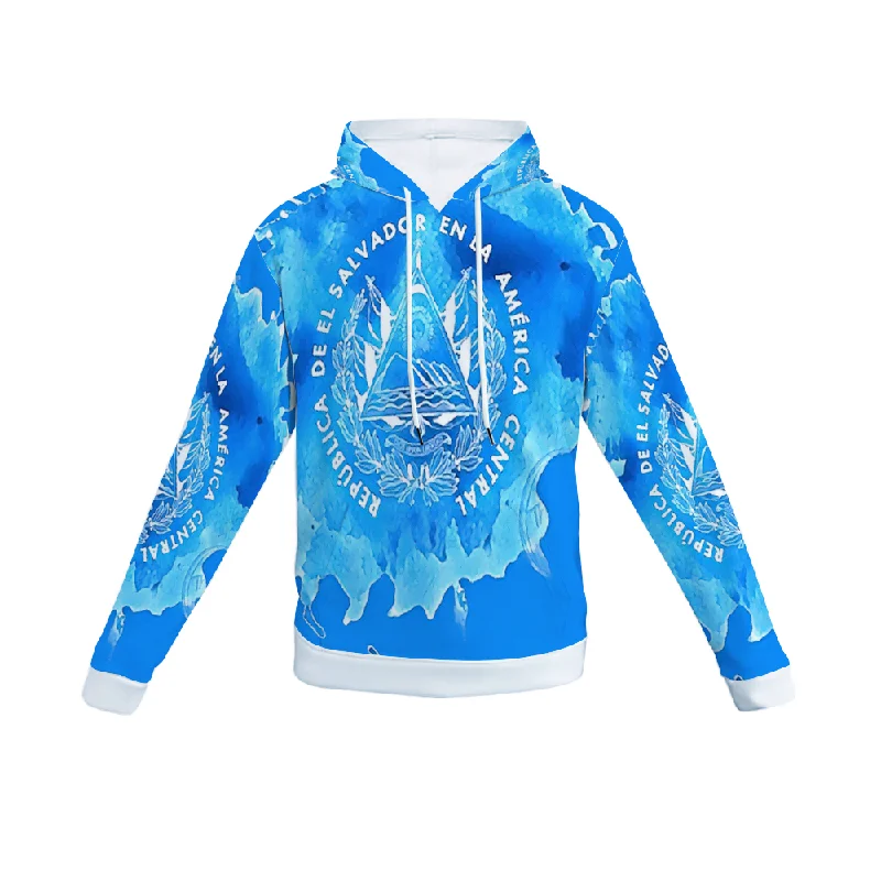 skateboarding hoodie-Customizable Unisex All Over Print Plush Hoodies with Pockets