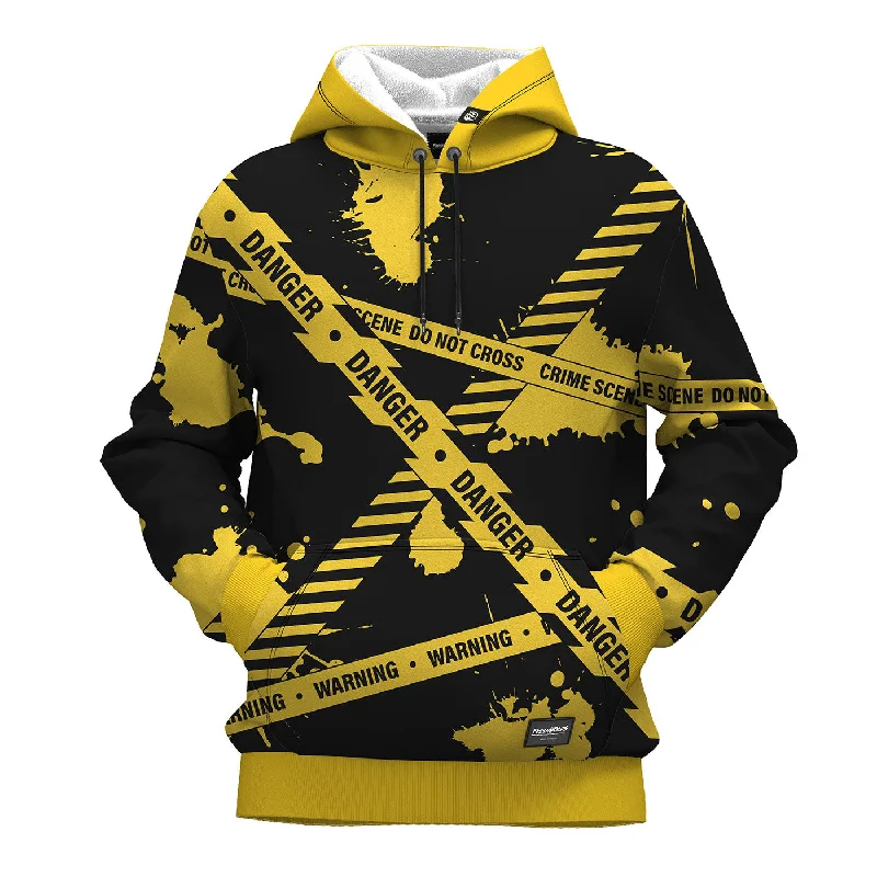 hoodie with Bleach character-Caution Hoodie