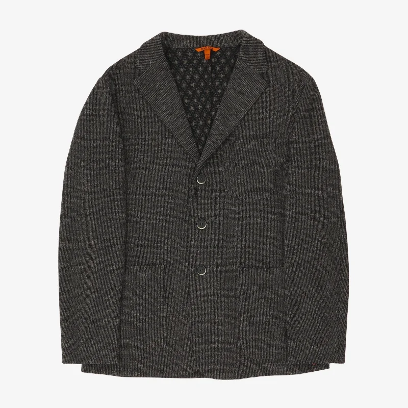 jacket for outdoor wear -Wool Blazer