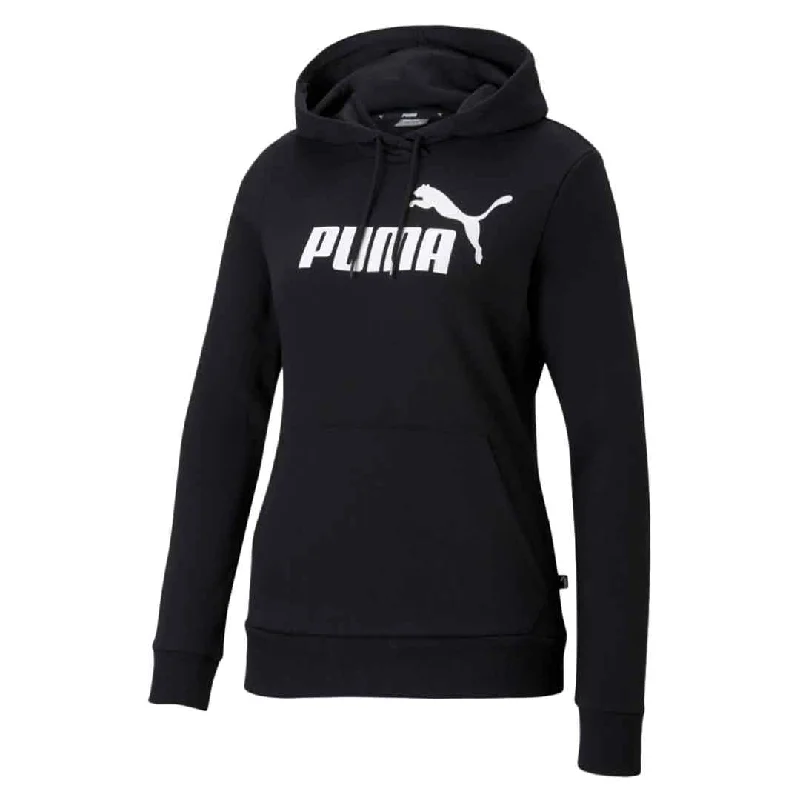 hoodie with death metal vibes-Puma - Women's Essentials Logo Hoodie (586791 01)