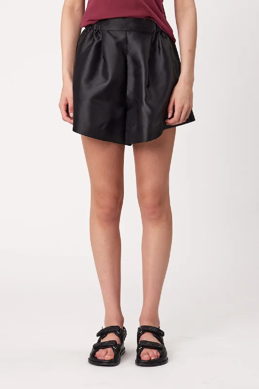 classic blue shorts -SUTTON SHORTS - BLACK