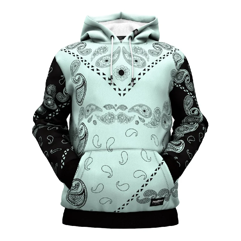 hoodie with speedometer print-Mint Gang Hoodie