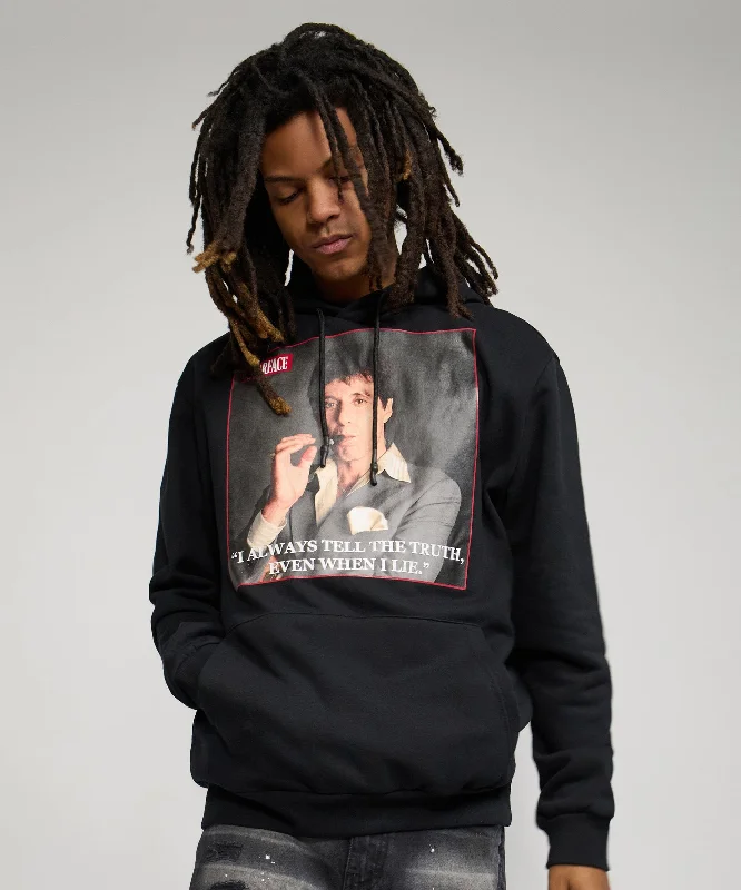 limited edition hoodie-Scarface Truth Hoodie - Black