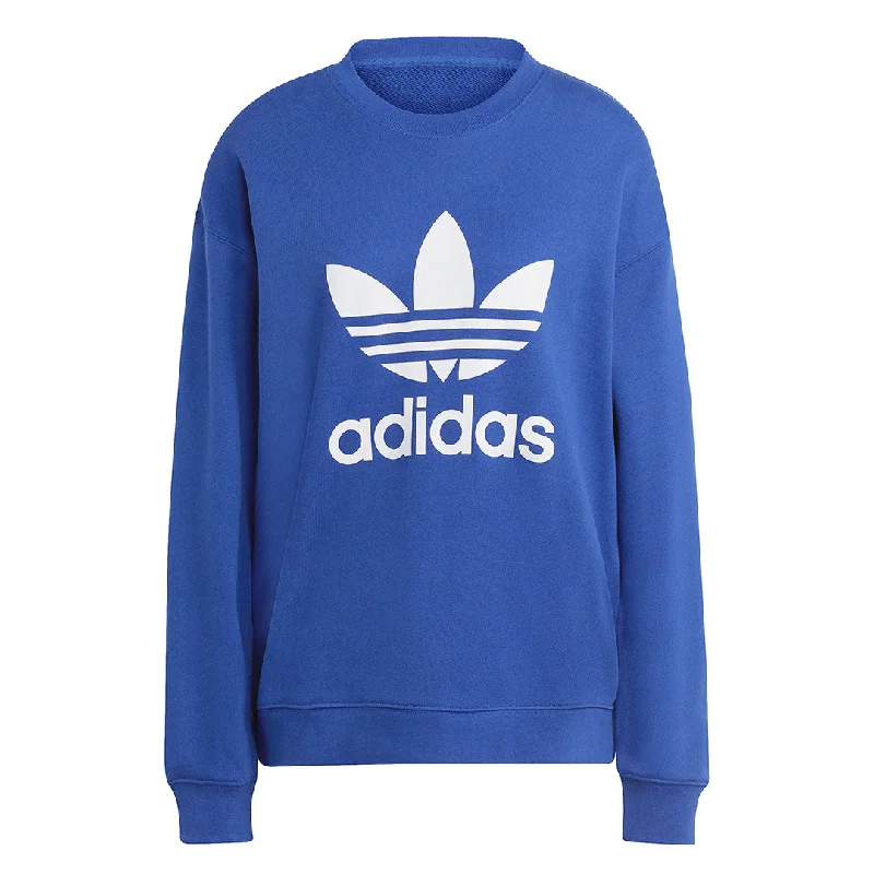 sweatshirts taupe neutral -adidas - Women's Trefoil Crew Sweatshirt (IB7430)