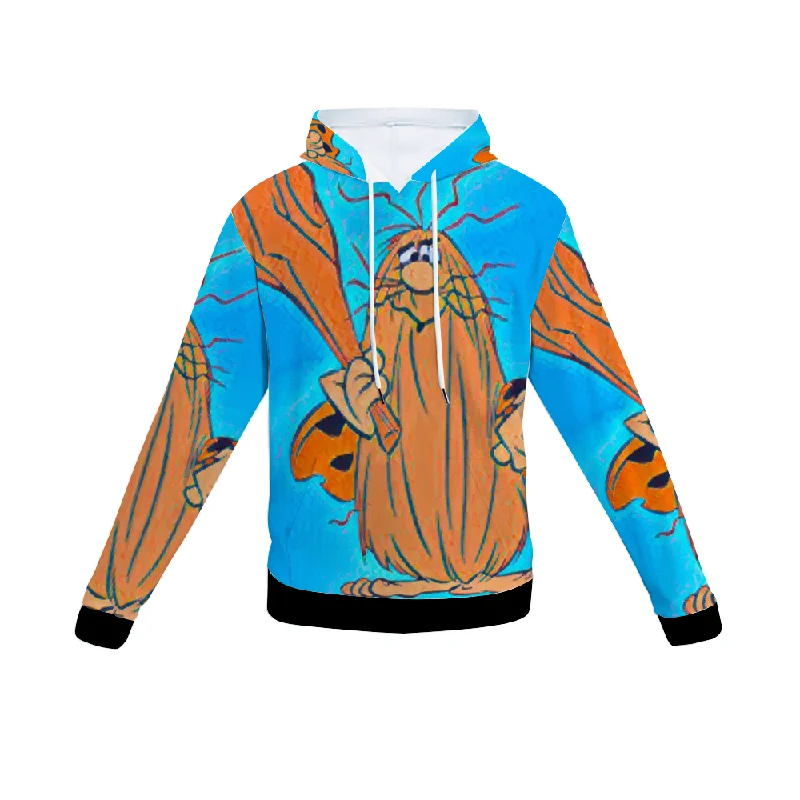 full zip hoodie-Customizable Unisex All Over Print Plush Hoodies with Pockets