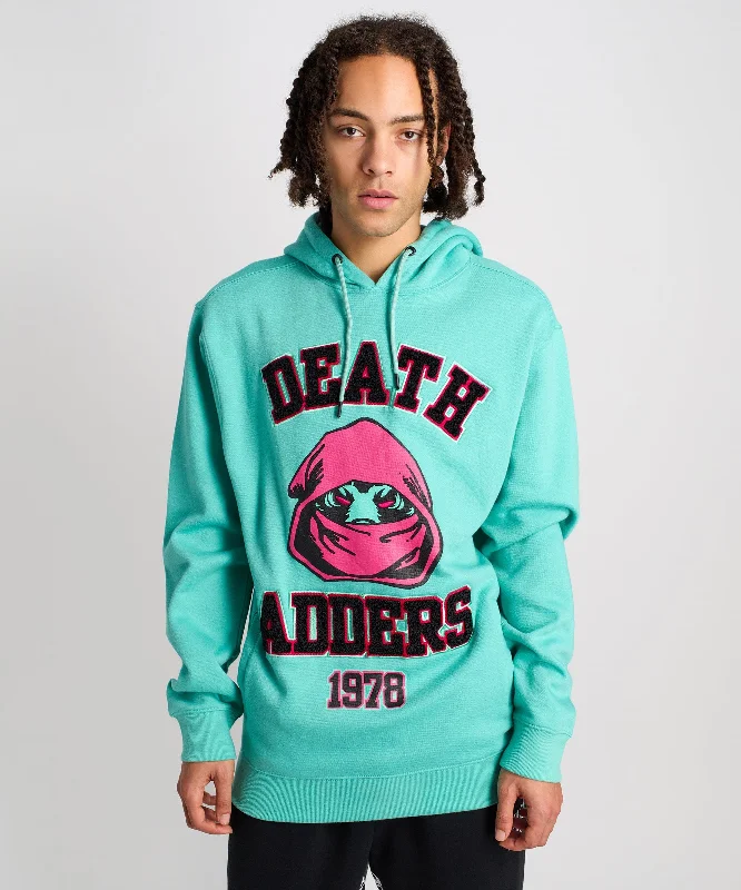 skateboarding hoodie-Mishka Death Adders 1978 Hoodie - Light Blue