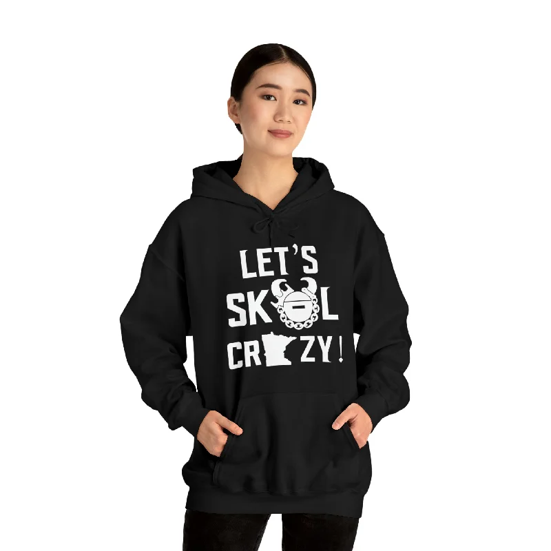 zip up hoodie-Unisex Heavy Blend™ Hoodie - Let's go Crazy!