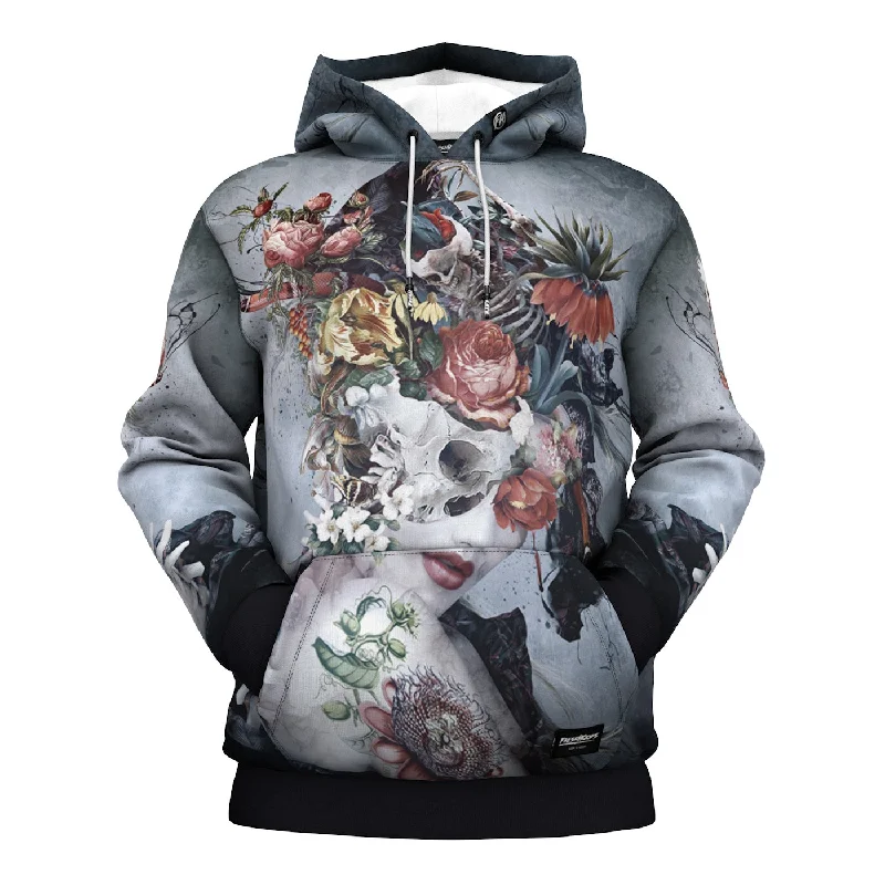 hoodie with mecha warrior print-Immortality Hoodie