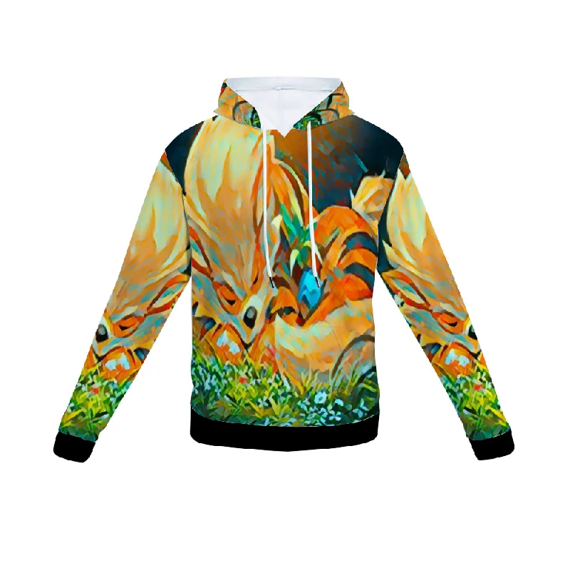 esport hoodie-Customizable Unisex All Over Print Plush Hoodies with Pockets