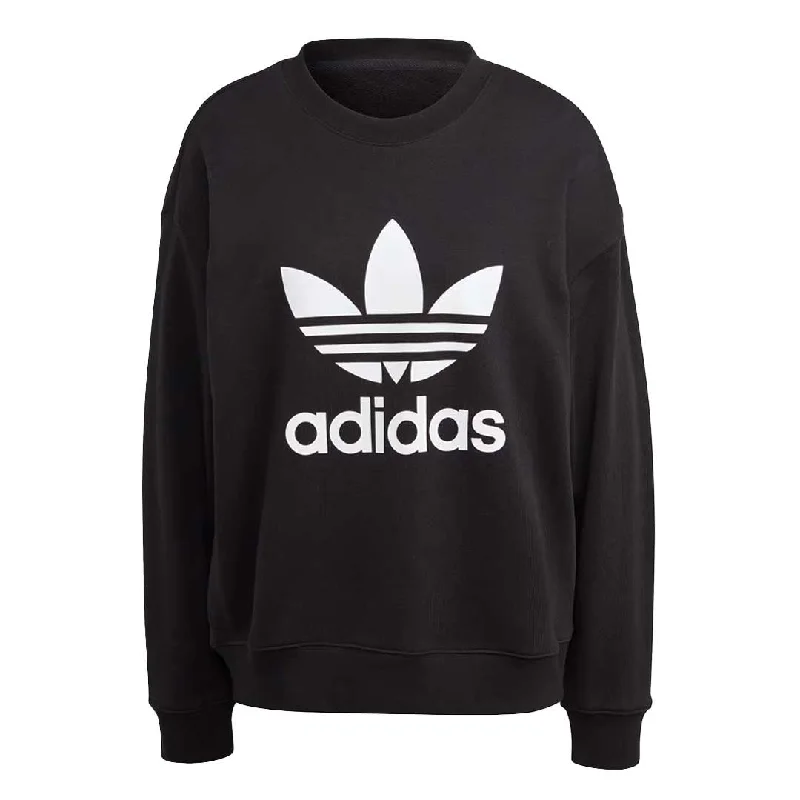 sweatshirts white clean -adidas - Women's Trefoil Crew Sweatshirt (IB7431)