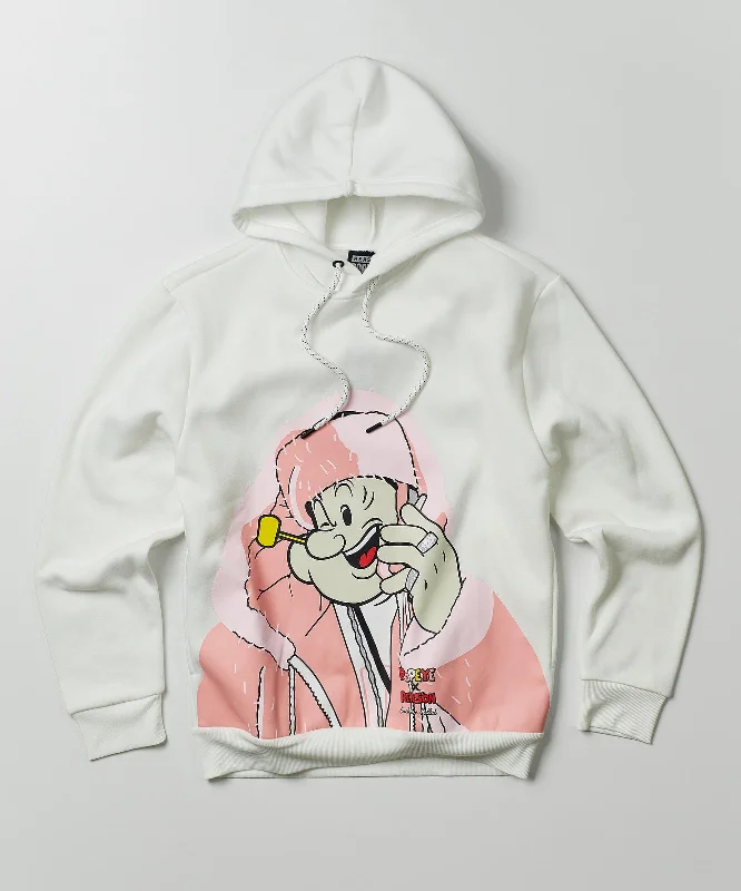 summer hoodie-Popeye Uptown Hoodie - Off White