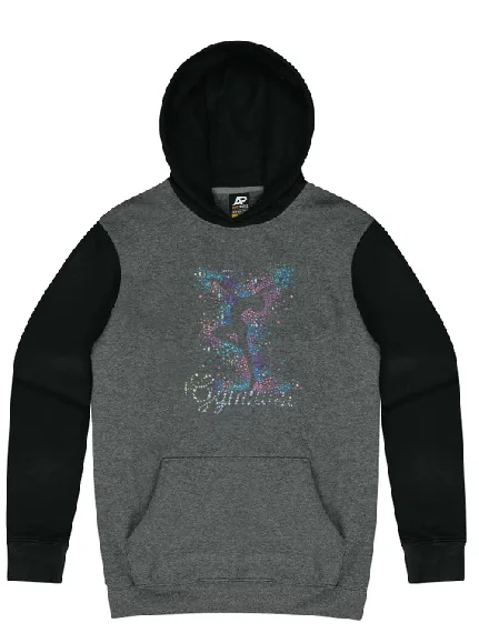 bohemian hoodie-Gymnast Sequin Hoodie