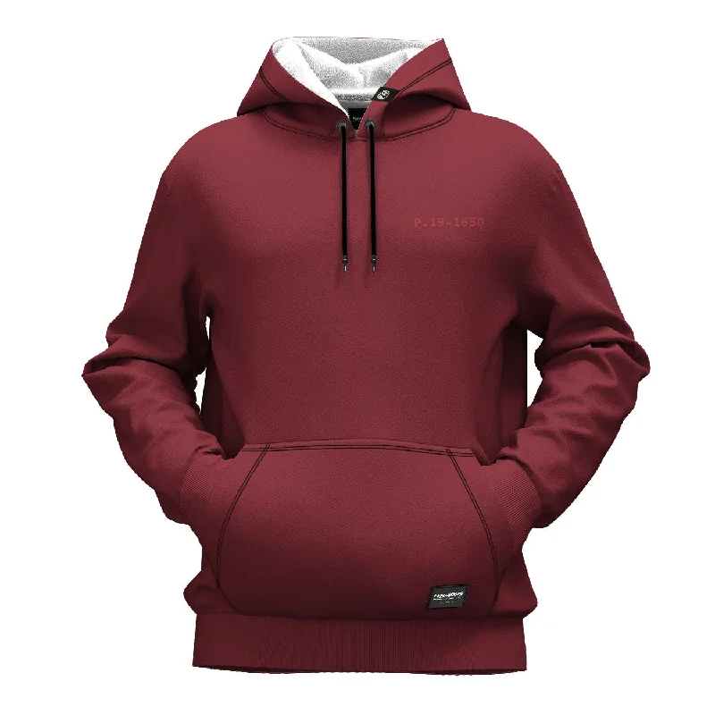 retro hoodie-Biking Red Hoodie