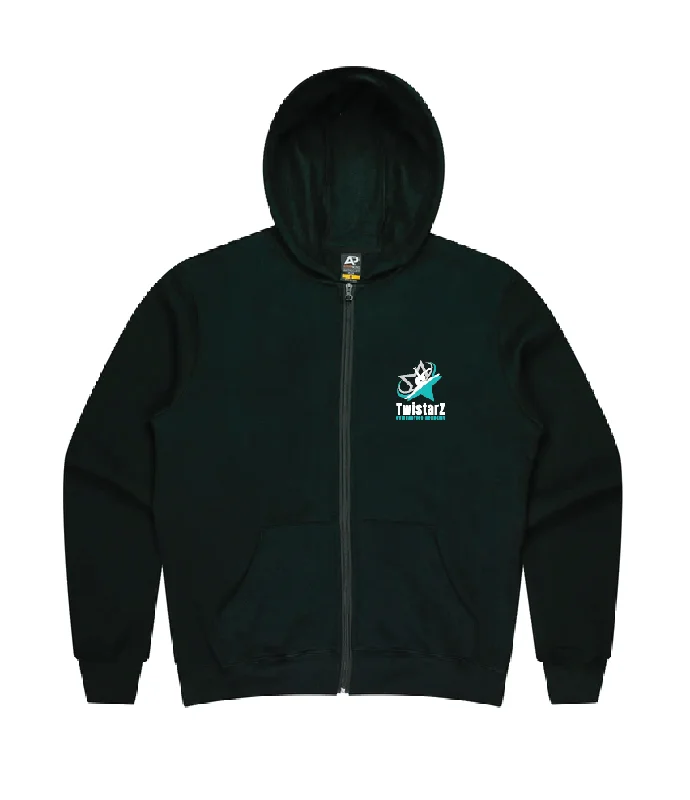 y2k hoodie-Twistarz Gymnastics Academy Zip Hoodie