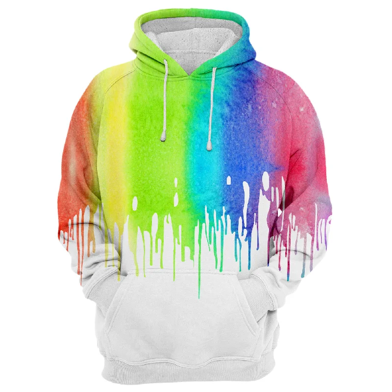 full sleeve hoodie-Rainbow Colors Hoodie