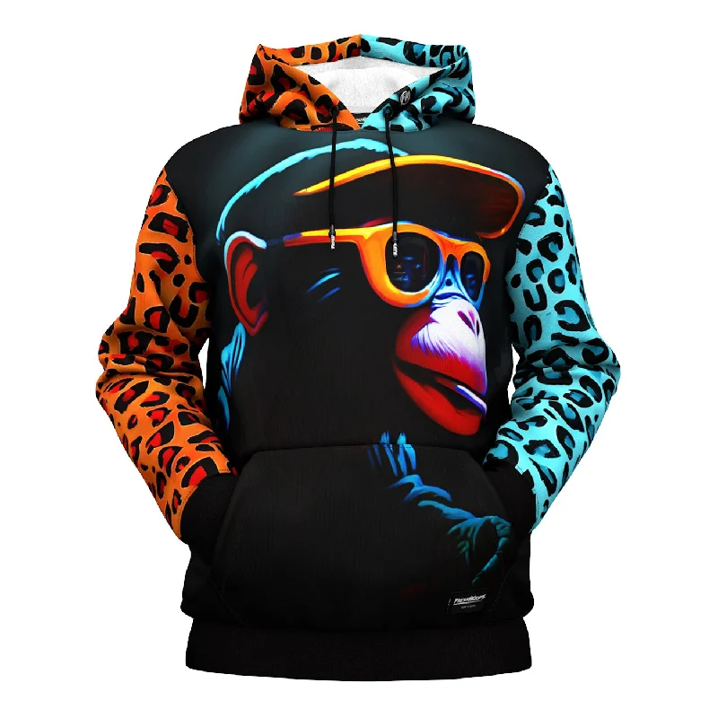 neon color block hoodie-Bruh Hoodie