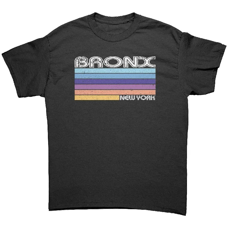 holiday yellow T-shirts -BRONX, NEW YORK Retro 70’s 80’s Look Unisex T-SHIRT