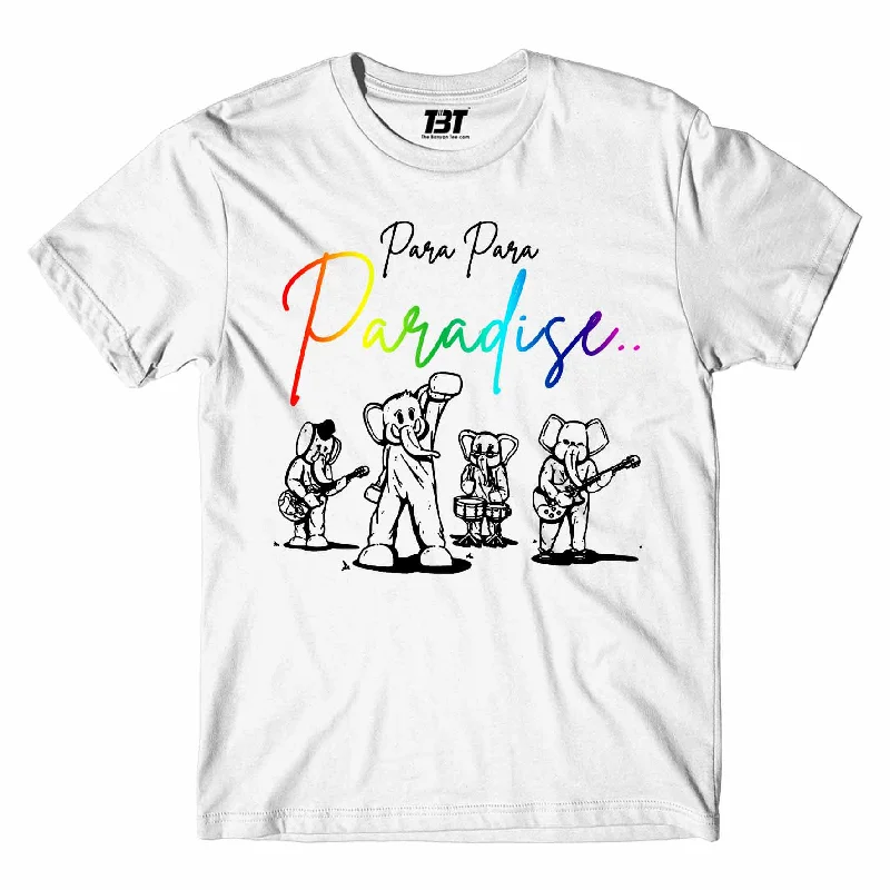 funny maroon T-shirts -Coldplay T shirt - Para Para Paradise