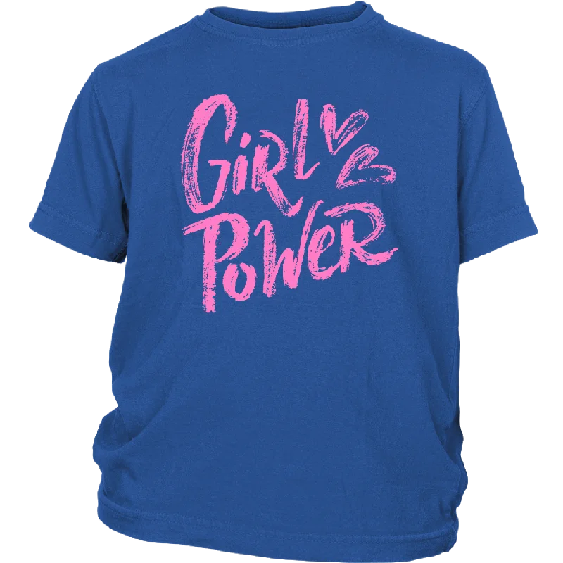 summer green T-shirts -GIRL POWER Snap Youth T-Shirt