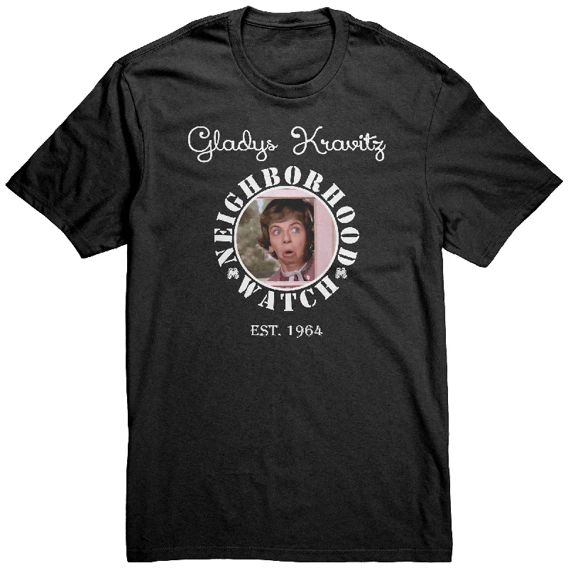 travel grey T-shirts -Gladys Kravitz NEIGHBORHOOD WATCH Unisex T-Shirt