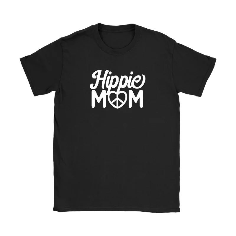 soft grey T-shirts -HIPPIE MOM Women's T-Shirt