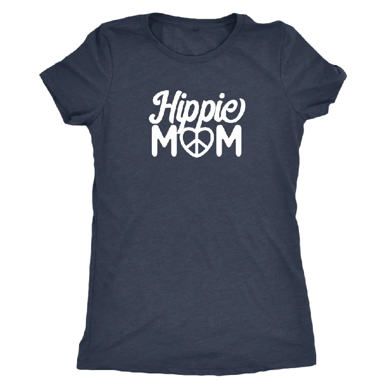 summer brown T-shirts -HIPPIE MOM Women's Triblend T-Shirt