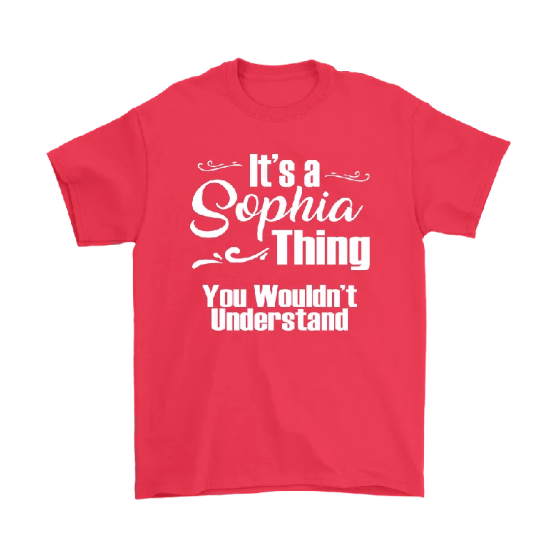 plus-size grey T-shirts -IT'S A SOPHIA THING. YOU WOULDN'T UNDERSTAND. Unisex T-Shirt