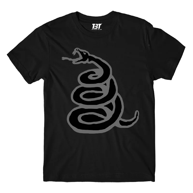 breathable blue T-shirts -Metallica T shirt - Don't Tread On Me