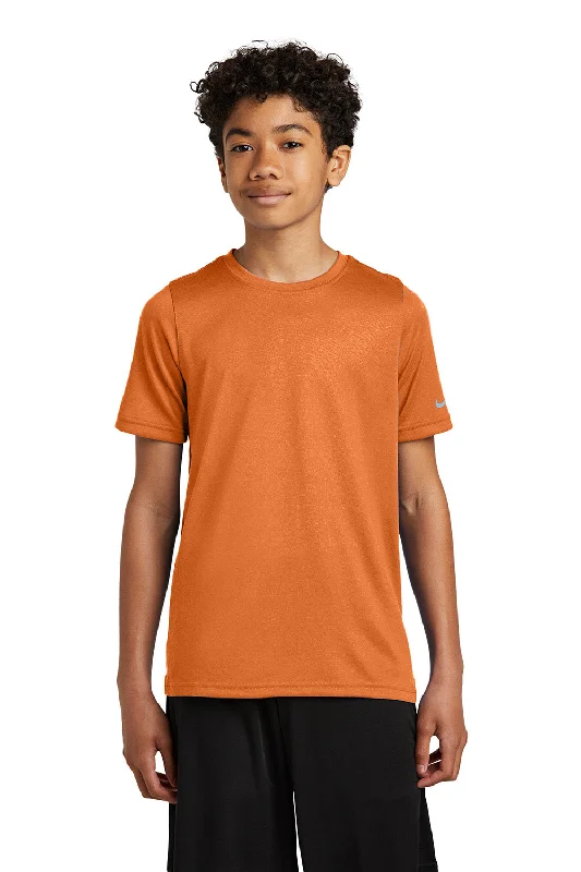 pastel green T-shirts -Nike Youth rLegend Dri-Fit Moisture Wicking Short Sleeve Crewneck T-Shirt - Desert Orange