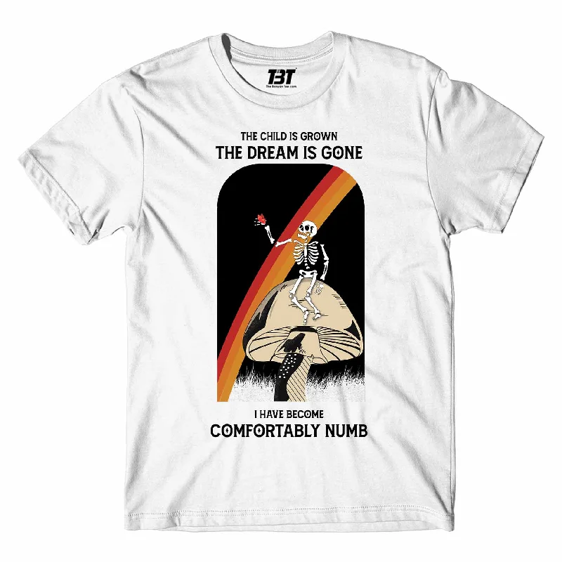 athletic teal T-shirts -Pink Floyd T shirt - Comfortably Numb