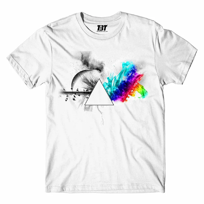 soft-touch black T-shirts -Pink Floyd T shirt - Dark Side Of The Moon Fan Art