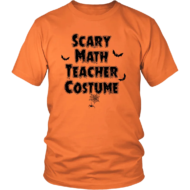 eco-friendly teal T-shirts -Halloween SCARY MATH TEACHER COSTUME Halloween Unisex T-Shirt