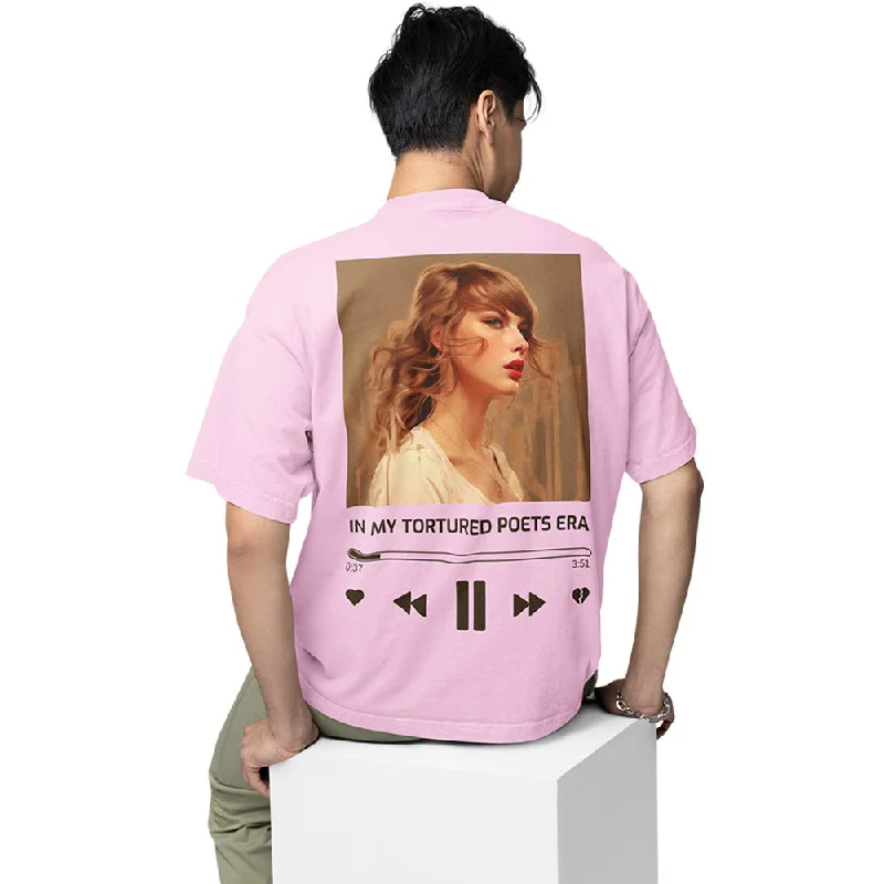 stylish green T-shirts -Taylor Swift Oversized T shirt - Tortured Poets Era