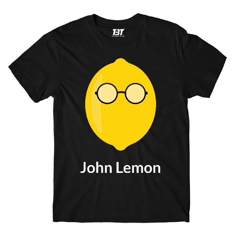 bright white T-shirts -The Beatles T shirt - John Lemon