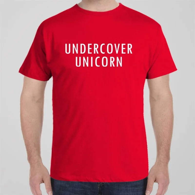 stylish brown T-shirts -Undercover Unicorn - T-shirt