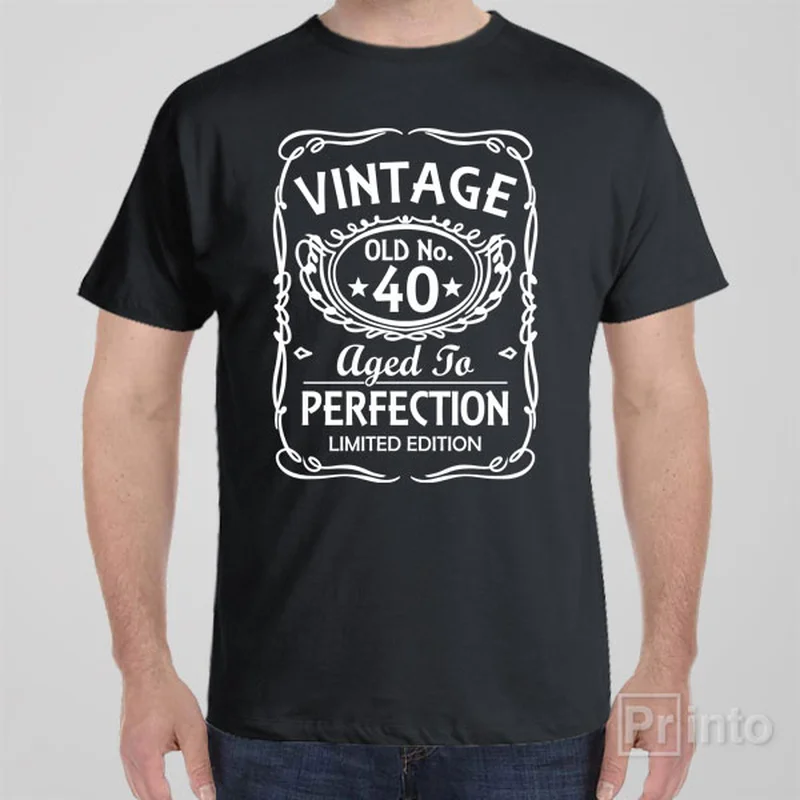 eco-friendly green T-shirts -Vintage Old. No 40 - T-shirt