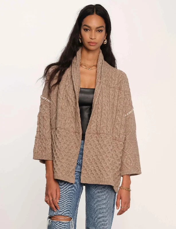 cardigan with studs -aletta cardi