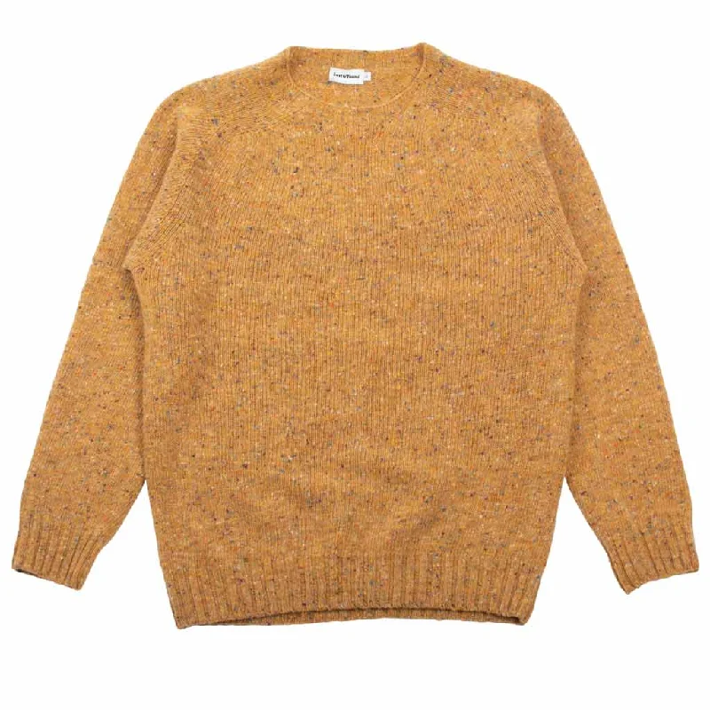 pullover sweater peach -Lost & Found Donegal Sweater Banana Sandbox