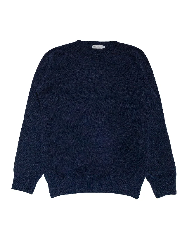 pullover sweater clay -Lost & Found Wool Cashmere Sweater Italian Night