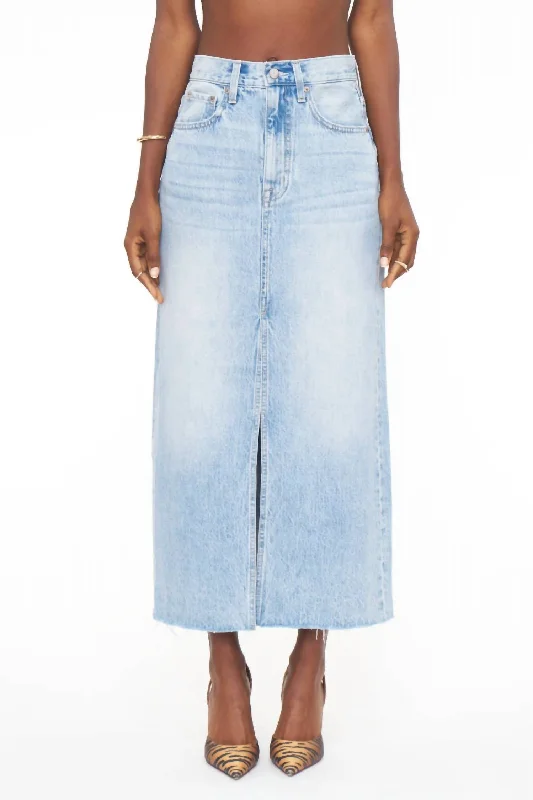 school white skirts -Alice Midi Skirt In Brooklyn