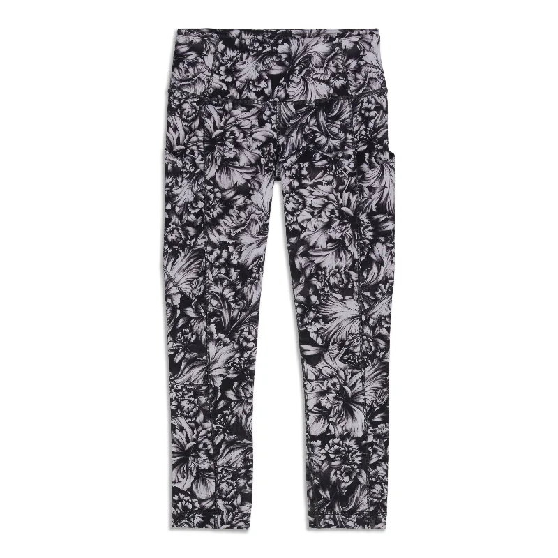 polyester indigo pants -Fast And Free High Rise Legging - Resale