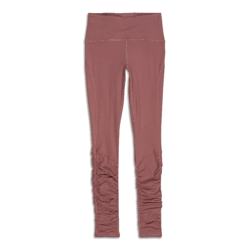 blue stretch pants -Ready To Rulu Legging - Resale